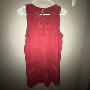 Suede Dress